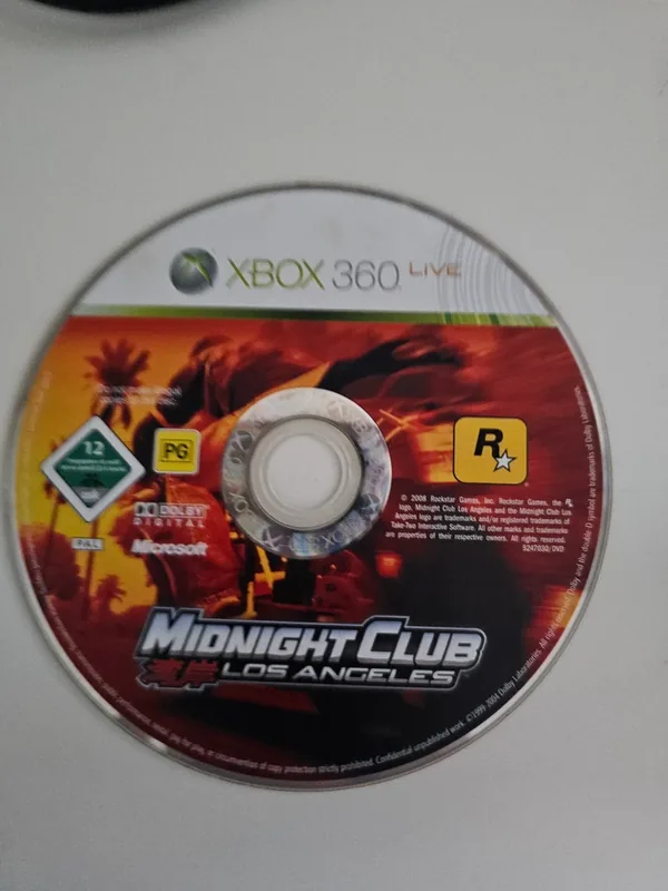 Midnight club Los Angeles xbox360