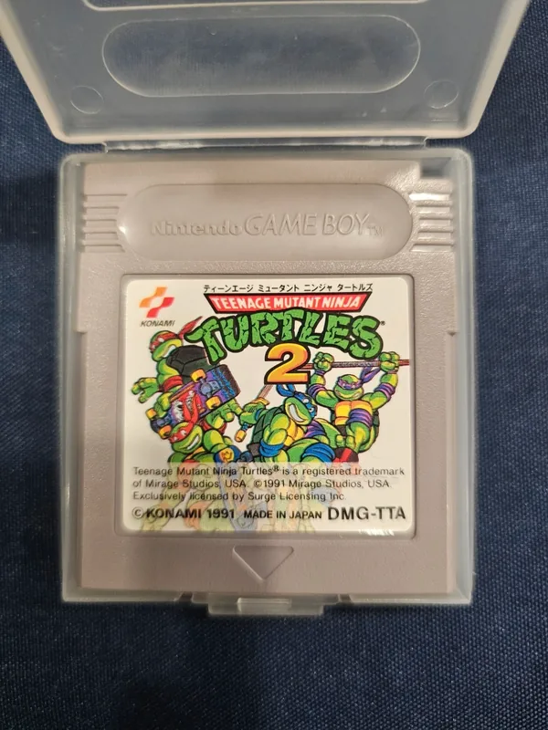 Teenage mutants ninja turtles 2 gameboy