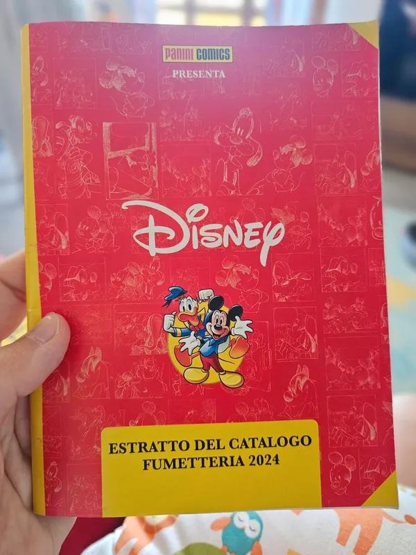 Estratto del catalogo fumetteria 2024 panini comics