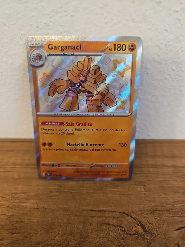 Garganacl 178 pokemon evoluzioni a paldea
