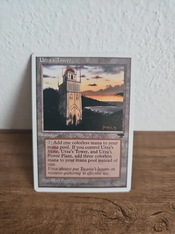 Urza's tower magic chronicles white border