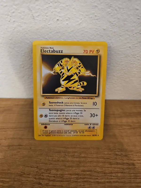 Electabuzz 20 set base pokemon near mint