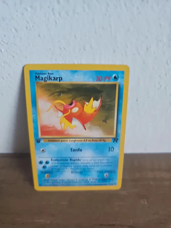 Magikarp 47 team rocket pokemon prima edizione