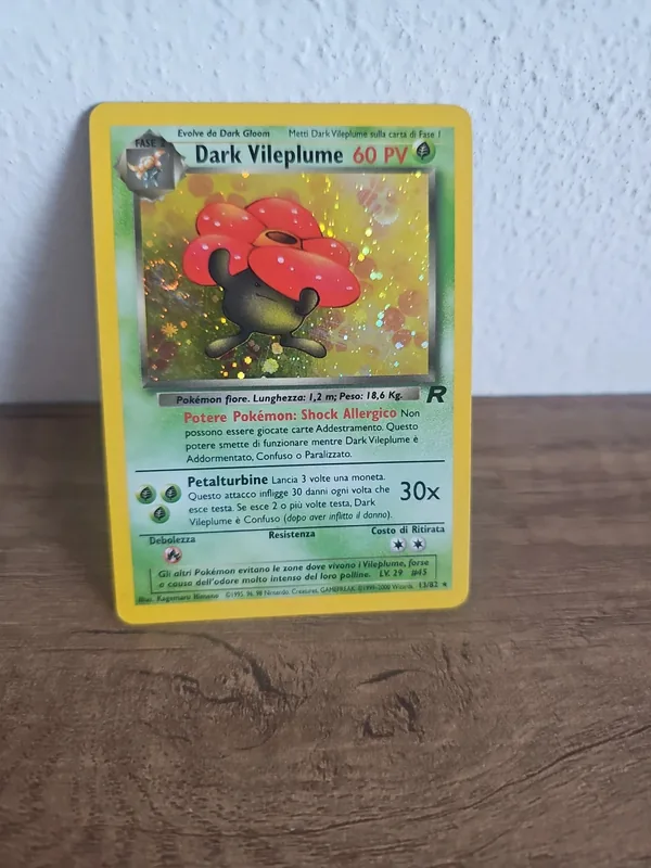Dark vileplume 13 team rocket pokemon