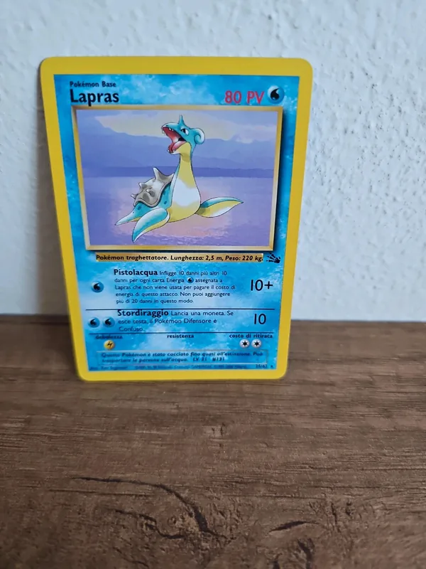 Lapras 25 set fossil pokemon