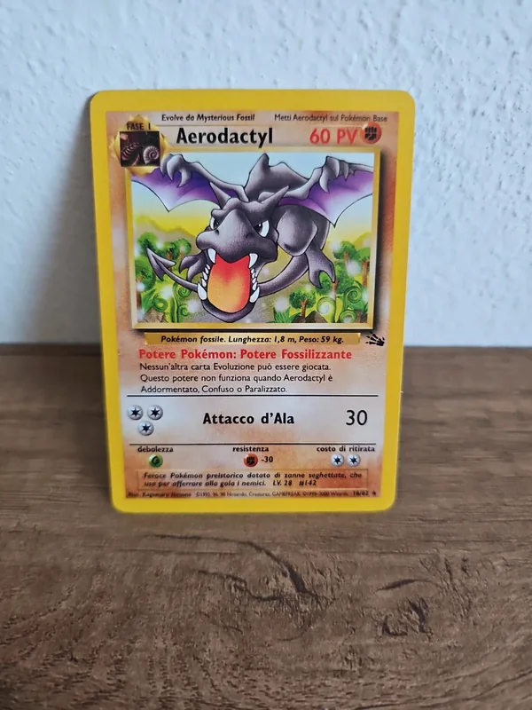 Aerodactyl 16 set fossil pokemon