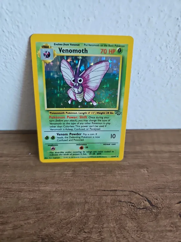 Venomoth 13 set jungle inglese pokemon