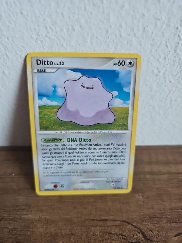Ditto liv.33 pokemon il risveglio dei miti