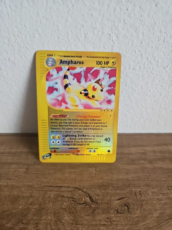 Ampharos expedition base set pokemon reverse 34