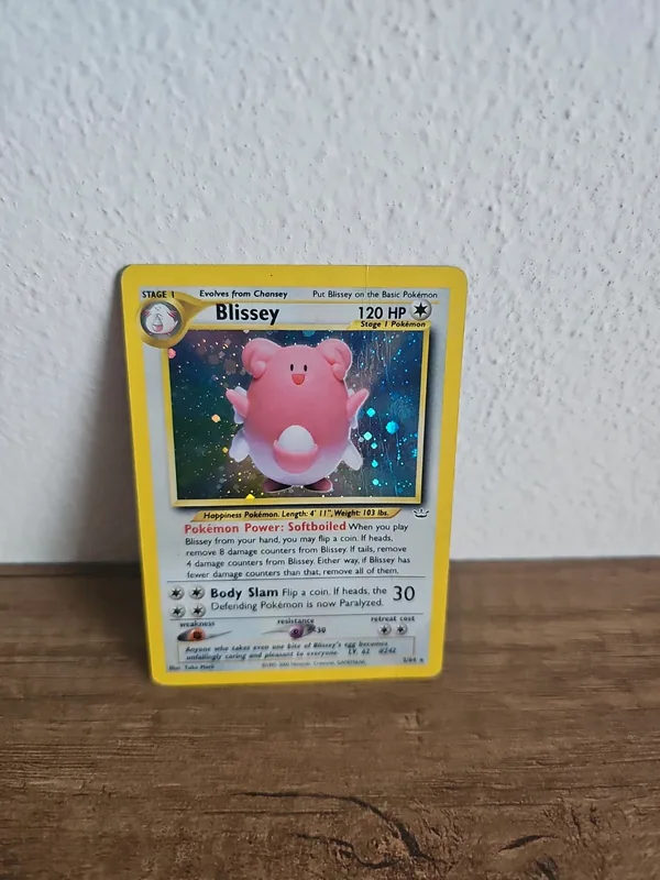Blissey 2 neo revelation pokemon holo