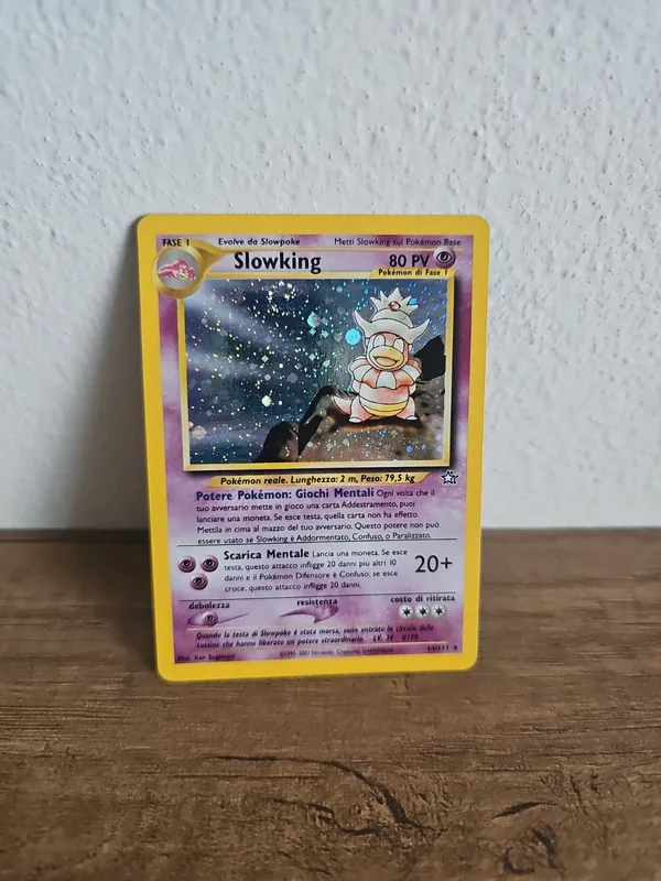 Slowking 14 holo neo Genesis pokemon