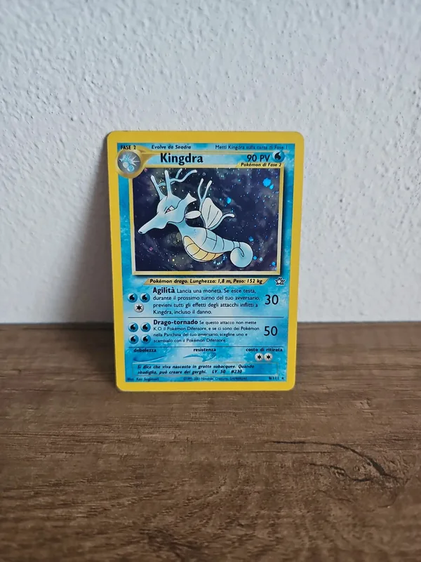 Kingdra 8 holo neo Genesis pokemon