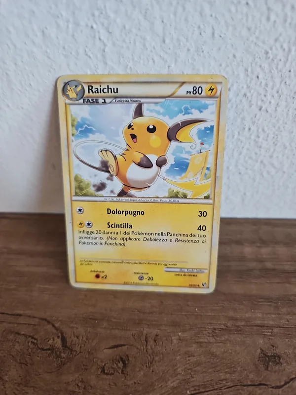 Raichu 33 pokemon senza paura