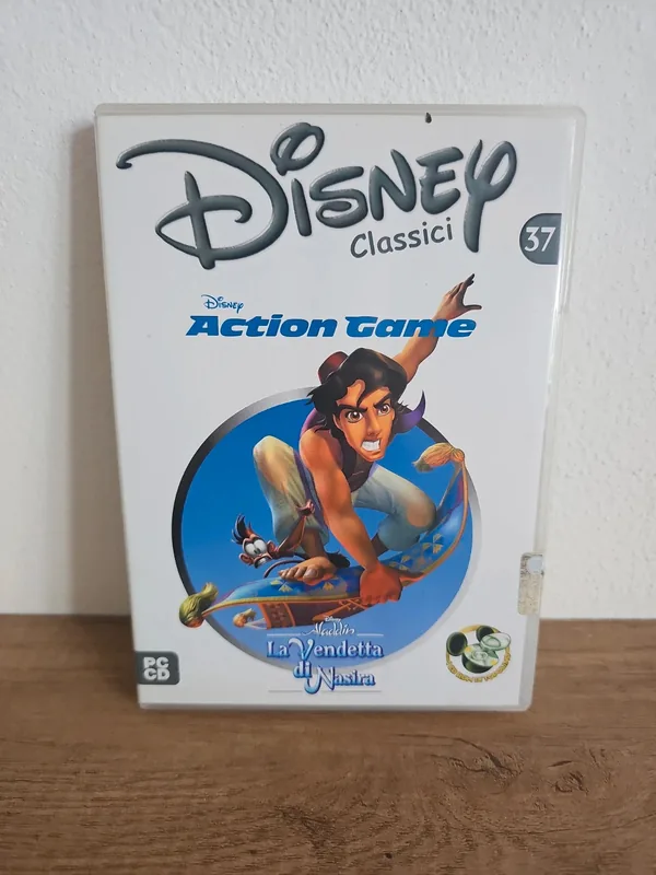 Disney Aladdin La Vendetta di Nasira Gioco PC Vintage