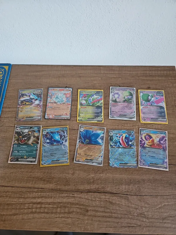 Lotto 10 carte Pokémon EX ITA Greninja Gardevoir Jynx 151