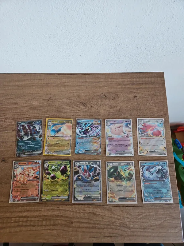 Lotto 10 carte Pokémon ex ITA Arcanine Chien-Pao Absol