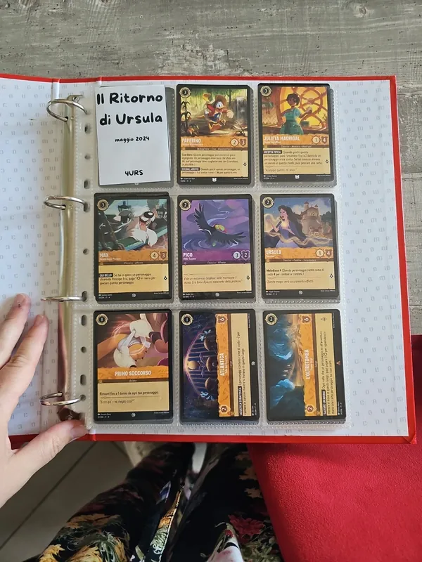 Carte lorcana varie