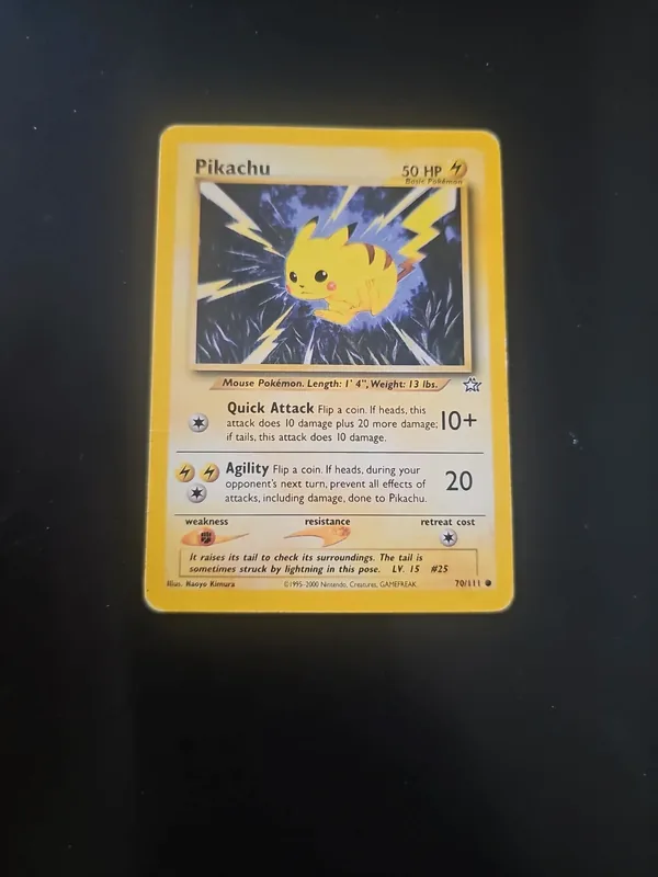 Pikachu neo Genesis 70