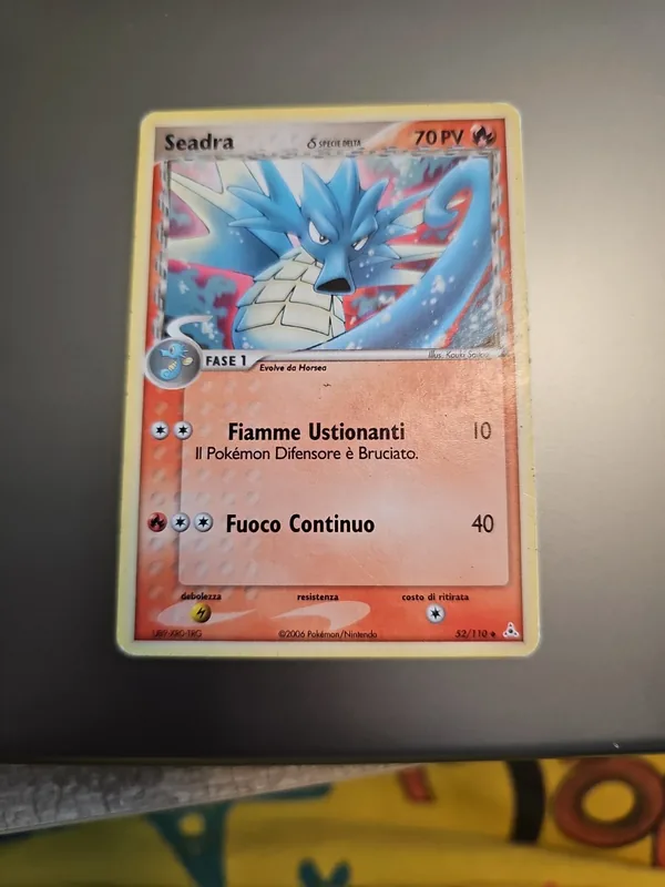Seadra 52 ex fantasmi di holon good pokemon