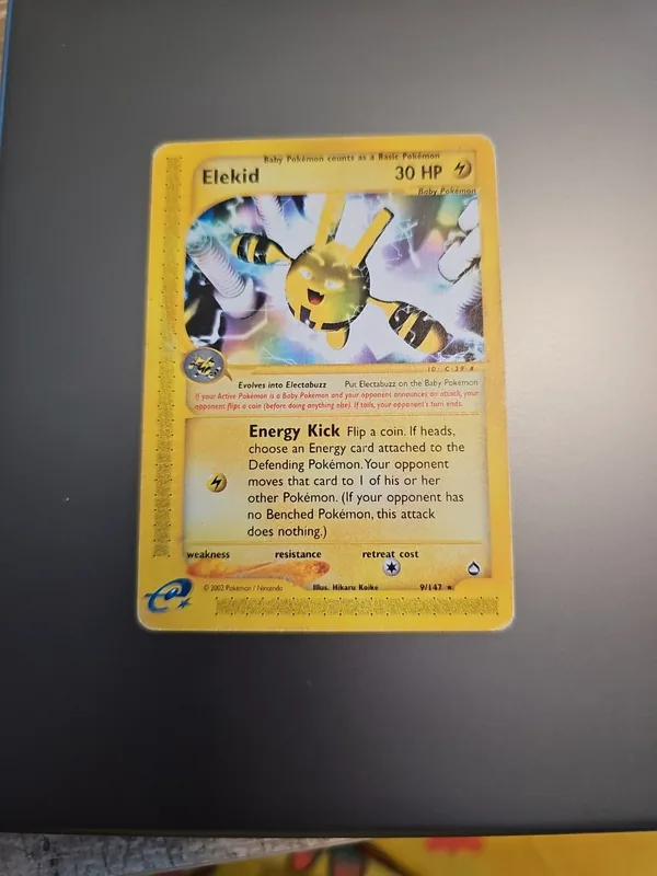 Elekid 9 acquapolis excellent pokemon