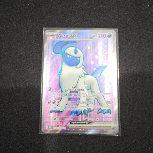 Carta pokemon ossidiana infuocata 214 absol ex